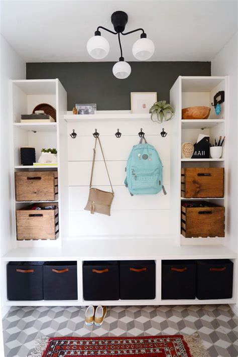 ikea hack entryway|More.